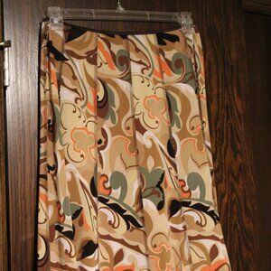Bright Colorful Skirt, Size M from Tribal